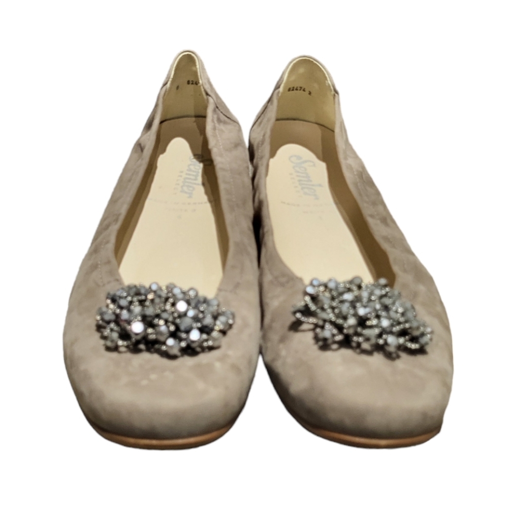 semler select womens suede leather shoe size 8